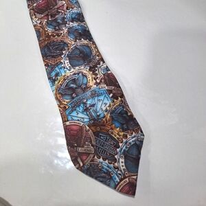 Vintage Harley Davidson Necktie by Ralph Marlin- 1994